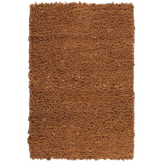 Immagine di ZERBINO IN COCCO, A PELO TAGLIATO, FONDO IN PVC, SPESSORE 17 MM, H 1 MT, PESO 5 KG/M², COLORE NATURALE