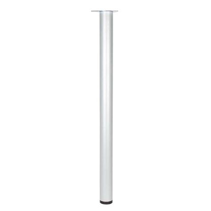 Immagine di PIEDE IN ALLUMINIO ARREDAMENTO, Ø80 MM ALTEZZA 870 MM