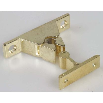 Immagine di PINZETTA BLOCCAPORTA, IN ZAMA, FINITURA BRONZATO