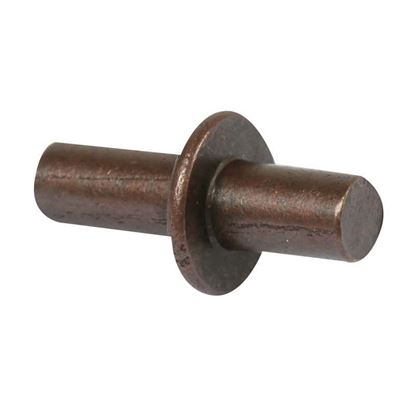 Immagine di REGGIPIANO A SPINA, PERNO Ø 5/5 MM, FINITURA NICHELATA, 36 PEZZI