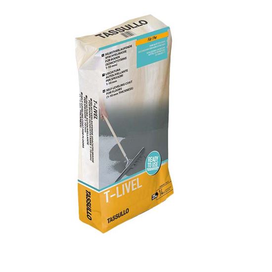 Immagine di RASATURA TASSULLO, AUTOLIVELLANTE, 1/10 MM, CONFEZIONE 25 KG