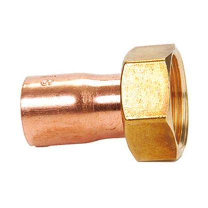 Immagine di CODOLO RAME, ATTACCO PIANO, F 3/4"X18 MM