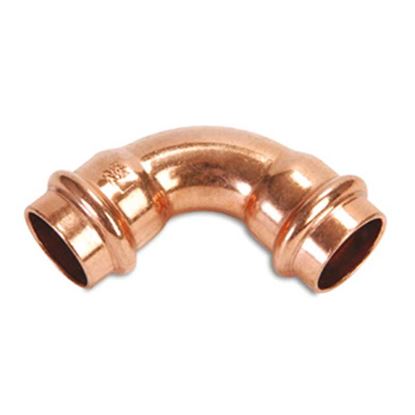 Immagine di GOMITO B-PRESS GAS 90° BANNINGER, FF Ø 15 MM