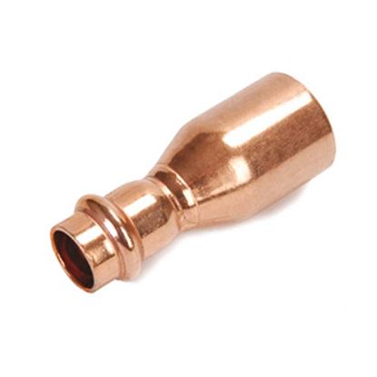 Immagine di MANICOTTO B-PRESS GAS RIDOTTO BANNINGER, Ø 18X15 MM