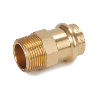 Immagine di NIPPLE B-PRESS GAS BANNINGER, M 1/2"X Ø 18 MM