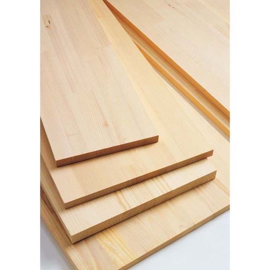 Immagine di TAVOLA LAMELLARE, ABETE, LISTA UNICA 18 MM, 150X20 CM
