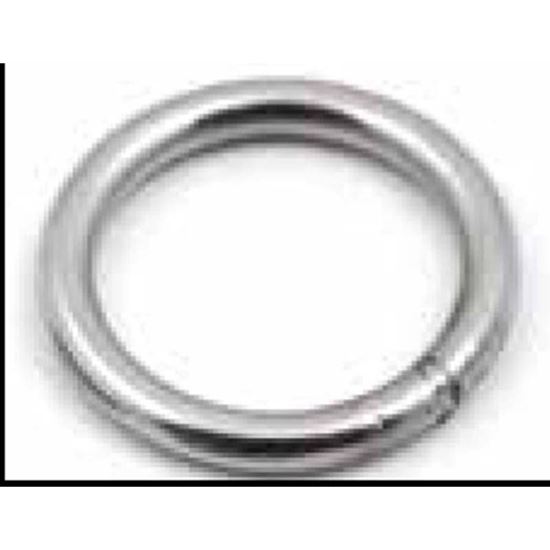 Immagine di ANELLI TONDI, ACCIAIO INOX AISI 316, 6X35 MM, 2 PEZZI