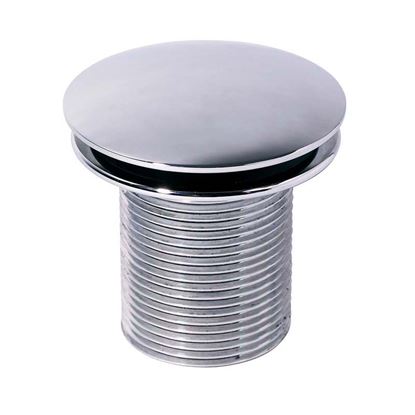 Immagine di PILETTA LAVABO QUICK-CLACK WIRQUIN, TONDA, ALTEZZA 75 MM, SENZA TROPPO PIENO