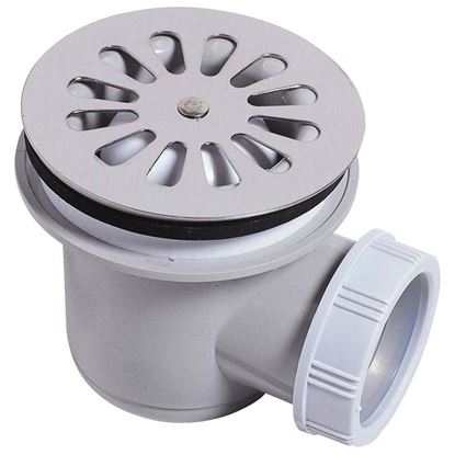 Immagine di PILETTA DOCCIA WIRQUIN, PVC, Ø 60 MM, USCITA ORIZZONTALE, Ø 40 MM, AVVITARE/INCOLLARE