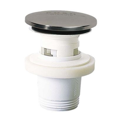 Immagine di PILETTA LAVABO QUICK-CLACK WIRQUIN, ALTEZZA 75 MM, PP, CON TROPPO PIENO