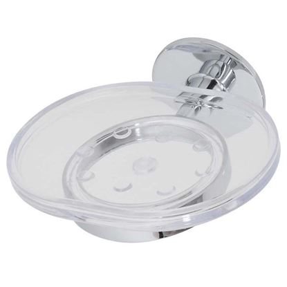 Immagine di PORTASAPONE, IDEA, CROMO, ACRILICO