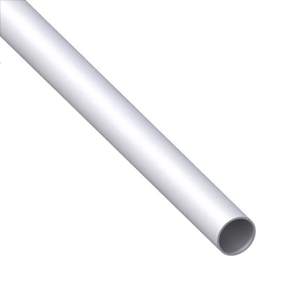 Immagine di TUBO TONDO ALLUMINIO ARGENTO, 6X1 MM, 1 MT