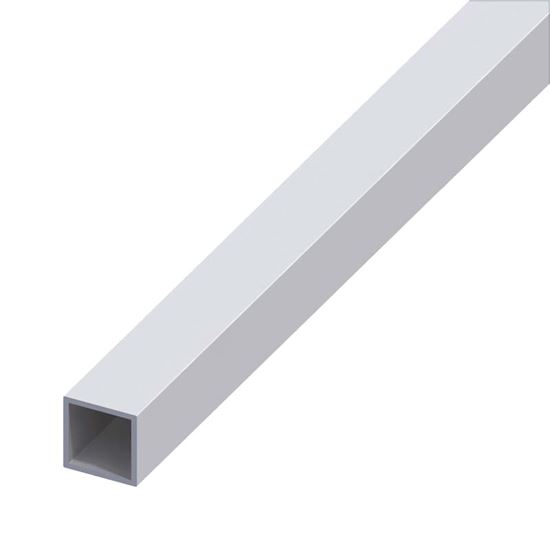 Immagine di TUBO QUADRATO, ALLUMINIO ARGENTO, 20X20X1,5 MM, 1 MT