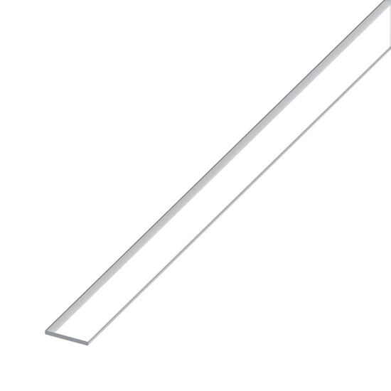 Immagine di BARRA PIATTA ALLUMINIO BRILLANTE, 30X2 MM, 1,0 MT