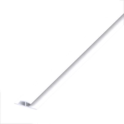 Immagine di PROFILO A H, ALLUMINIO ARGENTO, 16X19,5 MM, 1 MT