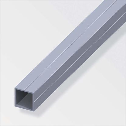 Immagine di TUBO QUADRATO, ALLUMINIO NATURALE, 23,5X1,5 MM, 1 MT