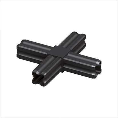 Immagine di GIUNTURA A CROCE, 23,5 MM, COLORE NERO