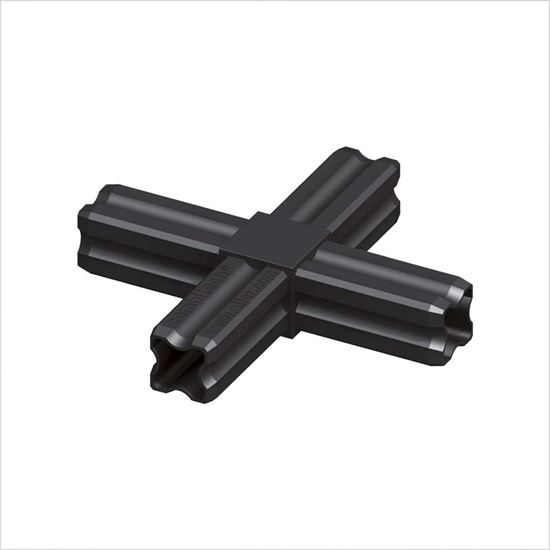 Immagine di GIUNTURA A CROCE, 23,5 MM, COLORE NERO