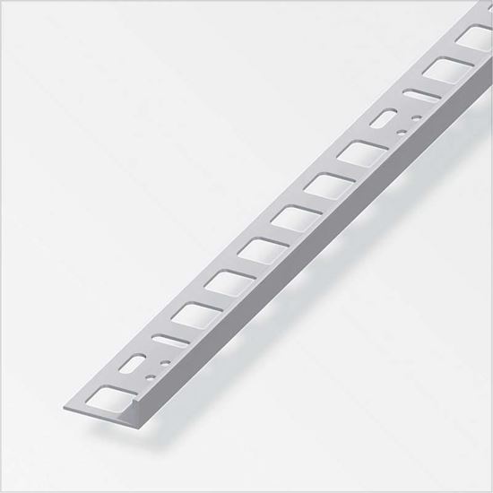 Immagine di PROFILO PER PIASTRELLE DI CHIUSURA, ACCIAIO INOX, 8X21 MM, 1,0 MT