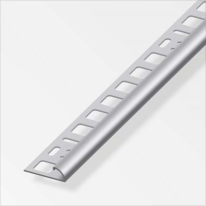 Immagine di PROFILO PER PIASTRELLE A QUADRANTE, ACCIAIO INOX, 10X21 MM, 2,5 MT