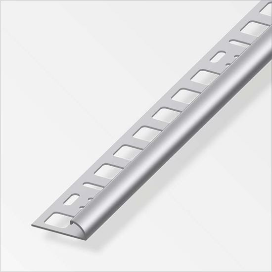 Immagine di PROFILO PER PIASTRELLE A QUADRANTE, ACCIAIO INOX, 10X21 MM, 2,5 MT