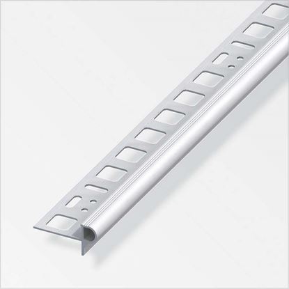 Immagine di PARAGRADINI FIORENTINI, ALLUMINIO ARGENTO, 1,0 MT, 10 MM