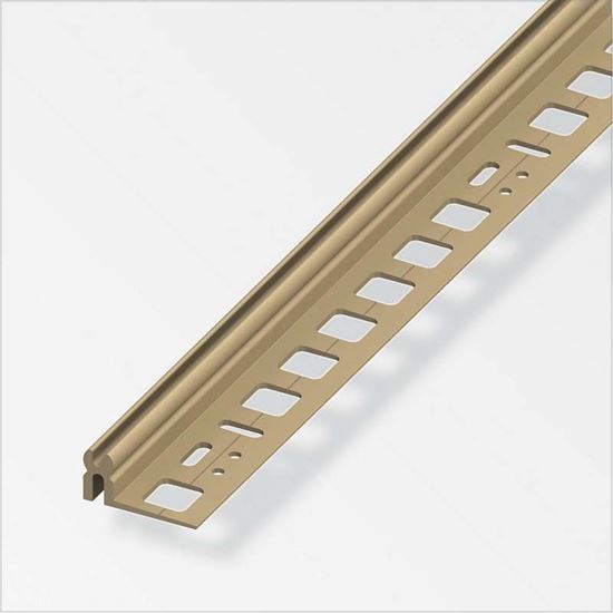 Immagine di PROFILO DI SUPPORTO IN PVC, COLORE CARAMELLO, 16X30 MM, 2,0 MT