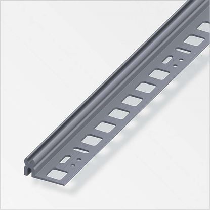 Immagine di PROFILO DI SUPPORTO IN PVC, COLORE GRIGIO, 13,5X30 MM, 2,0 MT