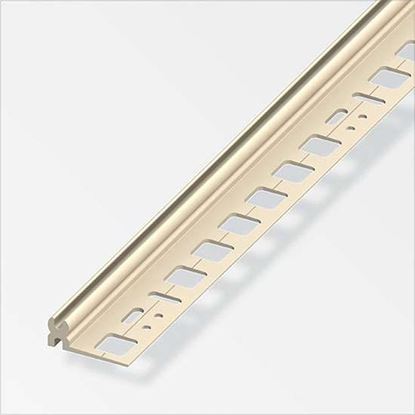 Immagine di PROFILO DI COMPENSAZIONE LIVELLO, 46 MM, ALLUMINIO ARGENTO, 2,0 MT