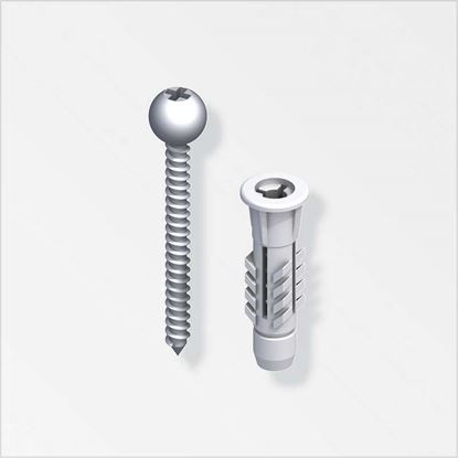 Immagine di SET VITI E TASSELLI, CLIPSTECH VARIO, 4X35 MM, ACCIAIO ZINCATO, 5 PZ