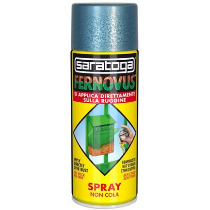 Immagine di SMALTO SPRAY ANTIRUGGINE SARATOGA, FERNOVUS, 400 ML, COLORE GRIGIO PERLA