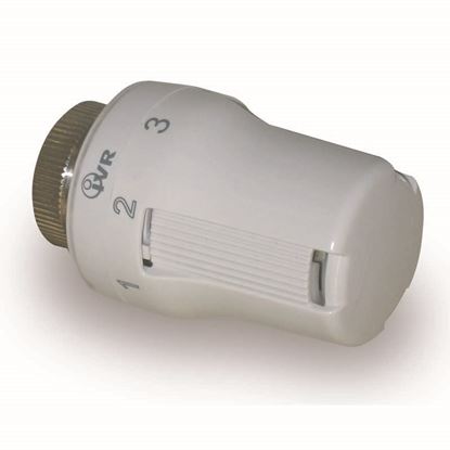 Immagine di TESTA TERMOSTATICA, IVR, SUNNY, COLORE BIANCO