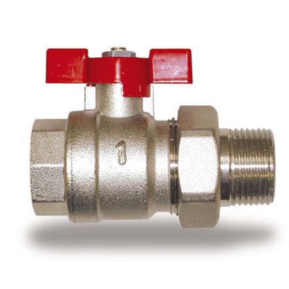 Immagine di VALVOLA SFERA, IVR, CON BOCCHETTONE, 1/2"