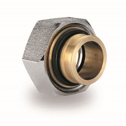 Immagine di ADATTATORE TUBO RAME, IVR, 24-19, CROMATO, Ø 12 MM