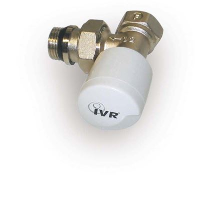 Immagine di VALVOLA SATURN, IVR, TERMOSTATIZZABILE, SQUADRO, ATTACCO FERRO, 1/2"