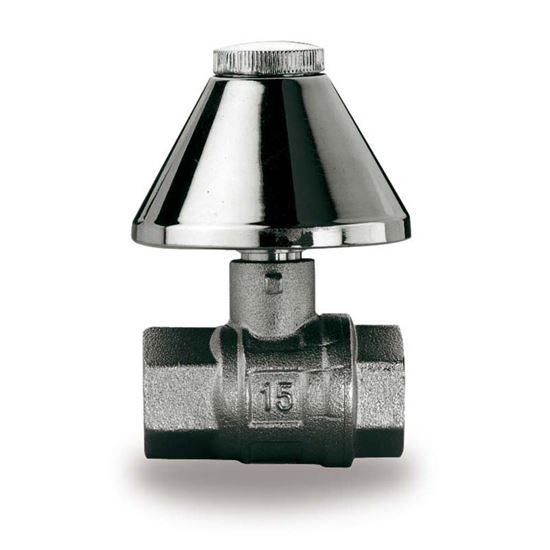 Immagine di VALVOLA SFERA, IVR, INCASSO, CAPPUCCIO, 1/2"