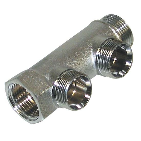Immagine di COLLETTORE, IVR, 24-19, MF 1", INTERASSE 38 MM, 4 ATTACCHI