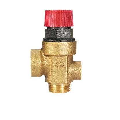 Immagine di VALVOLA SICUREZZA, IVR, ATTACCO MANOMETRO, MF 1/2", 6 BAR