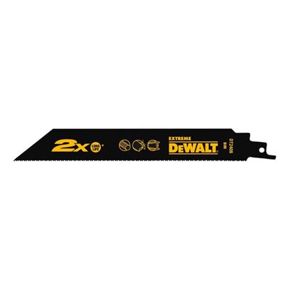 Immagine di LAMA DEWALT, EXTREME, PER SEGA GATTUCCIO, 1,4/1,8X305 MM, PER TUBI E PROFILI IN METALLO E ACCIAIO FINO A 10 MM, 5 LAME