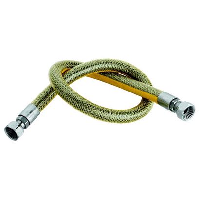 Immagine di TUBO GAS FLESSIBILE, UNI EN14800, FF, 1,5 MT