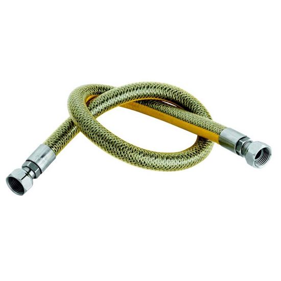Immagine di TUBO GAS FLESSIBILE, UNI EN14800, FF, 1,5 MT