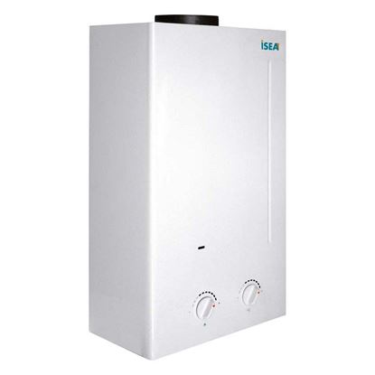 Immagine di SCALDACQUA A GAS ISEA, ROCK, CAMERA APERTA GPL, 11 LT