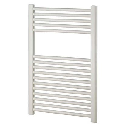 Immagine di SCALDASALVIETTE WARM, COLORE BIANCO, INTERASSE 500 MM, 550X770 MM