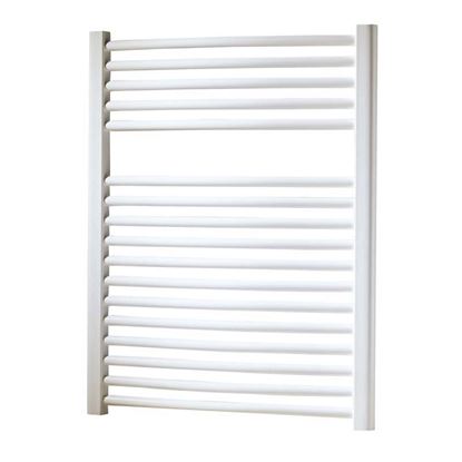 Immagine di SCALDASALVIETTE CURVO TEKNIC, COLORE BIANCO, INTERASSE 450 MM, 500X1500 MM