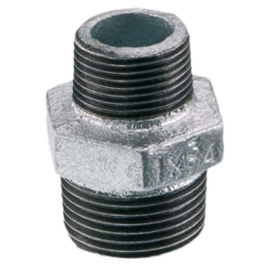 Immagine di NIPPLO RIDOTTO ZINCATO, FIGURA 245, MM 1"1/2X1"