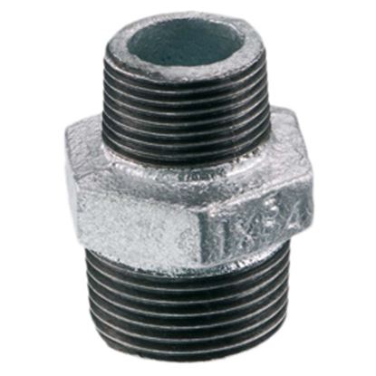 Immagine di NIPPLE RIDOTTO ZINCATO, FIGURA 245, MM 1"1/4X1"