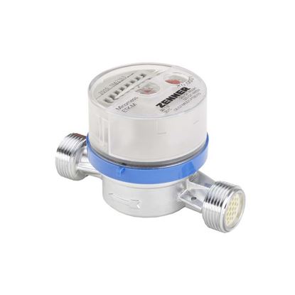 Immagine di CONTATORE IN LINEA, DN15, ACQUA FREDDA, 30°C, Ø 1/2"