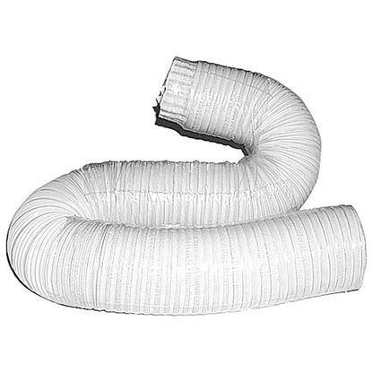 Immagine di TUBO ALLUMINIO COMPRESSO, COLORE BIANCO, 1X3 MT, Ø 150 MM