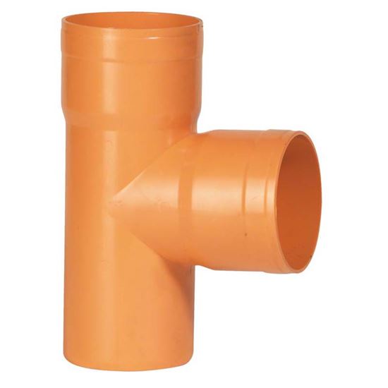 Immagine di DERIVAZIONE 87° IN PVC, Ø 100 MM