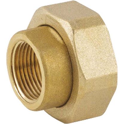 Immagine di RACCORDO FF, PER CIRCOLATORE, OTTONE GIALLO, 3/4"X1"1/4, 2 PEZZI